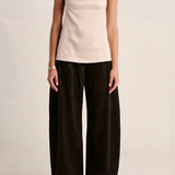 Cartia Wrap Top - Oyster