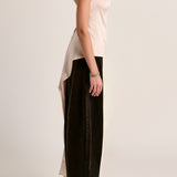 Cartia Wrap Top - Oyster