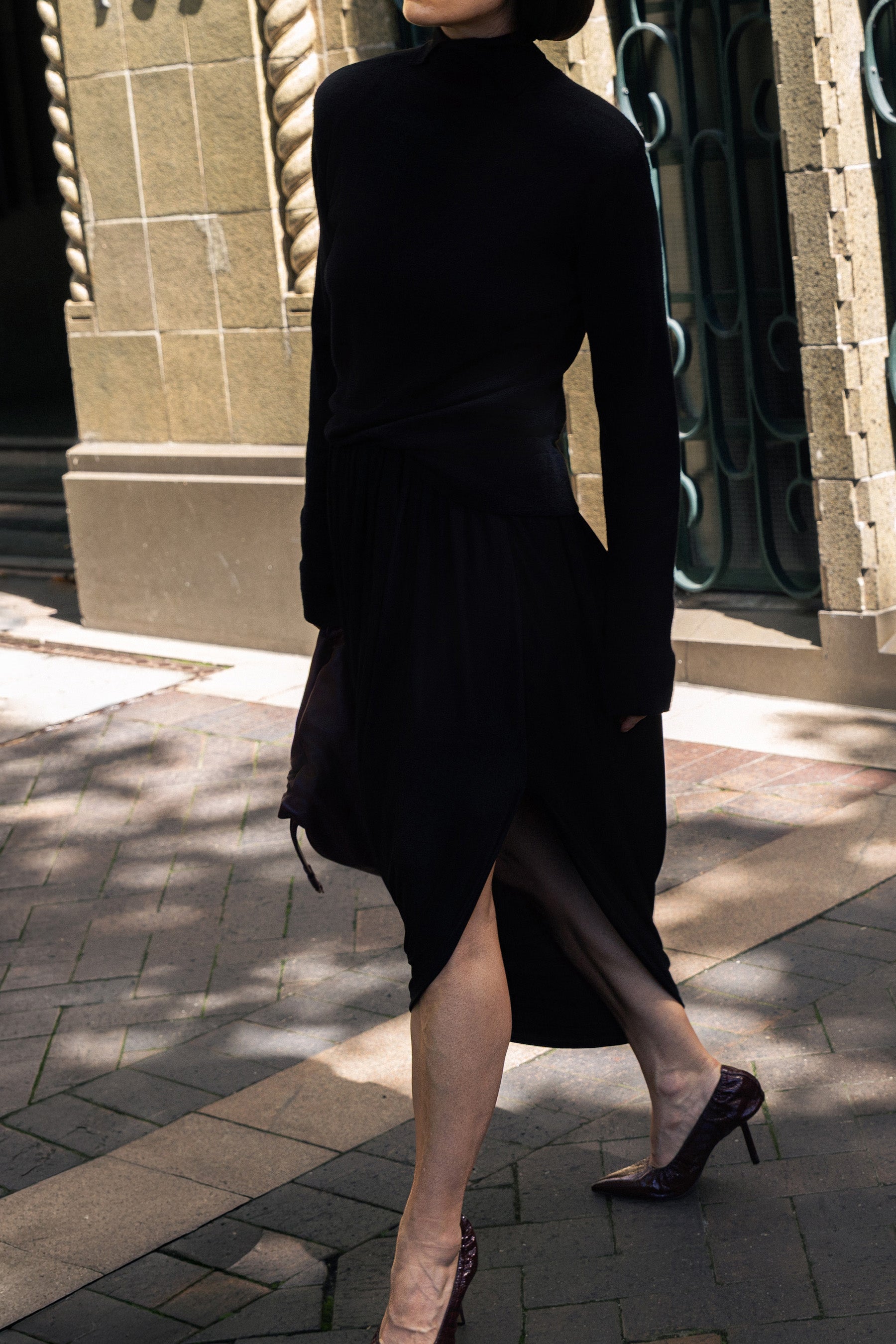 Ria Turtleneck - Black