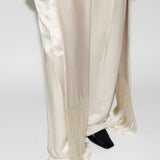 Cartia Fringe Scarf - Oyster