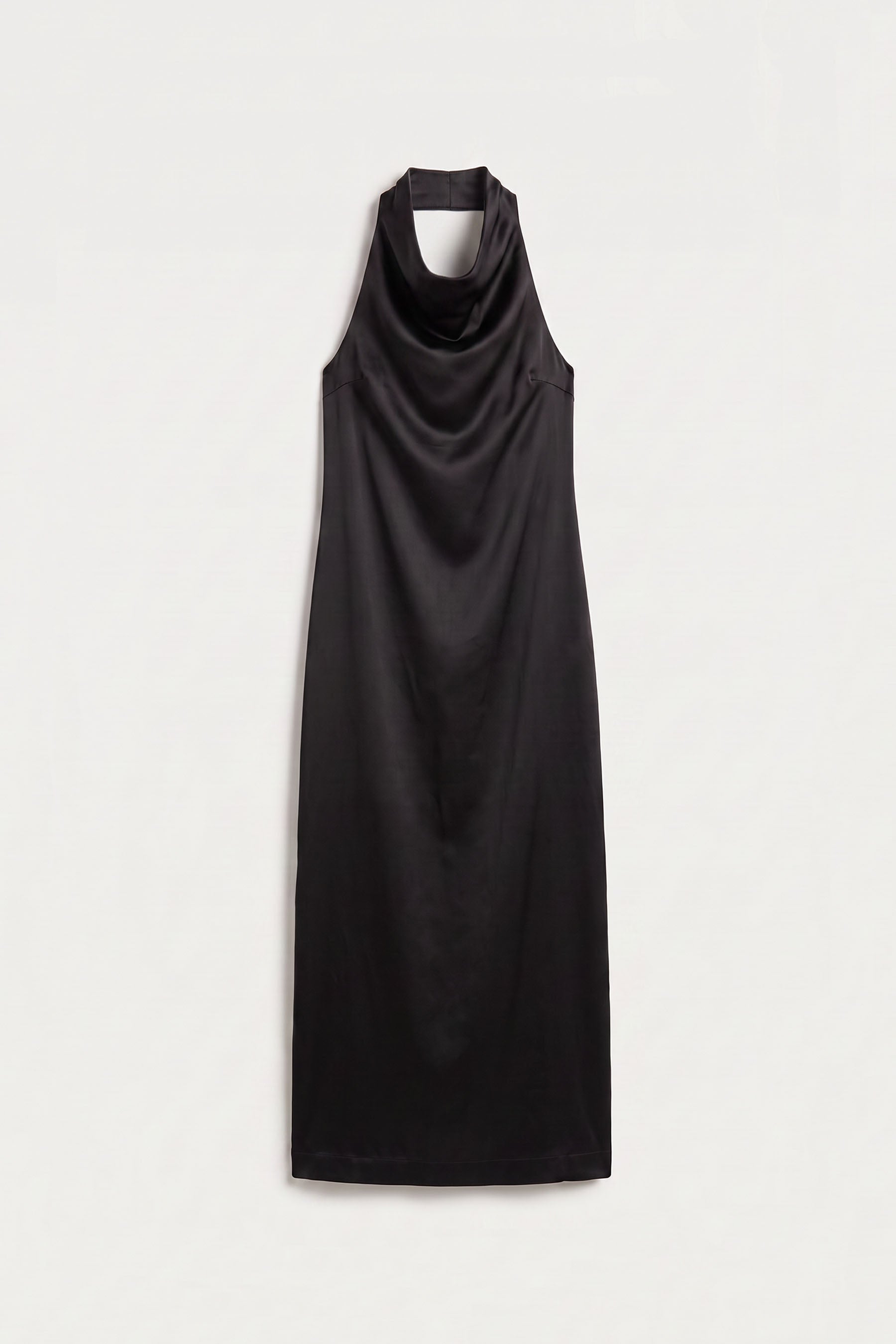Cartia Halter Dress - Black