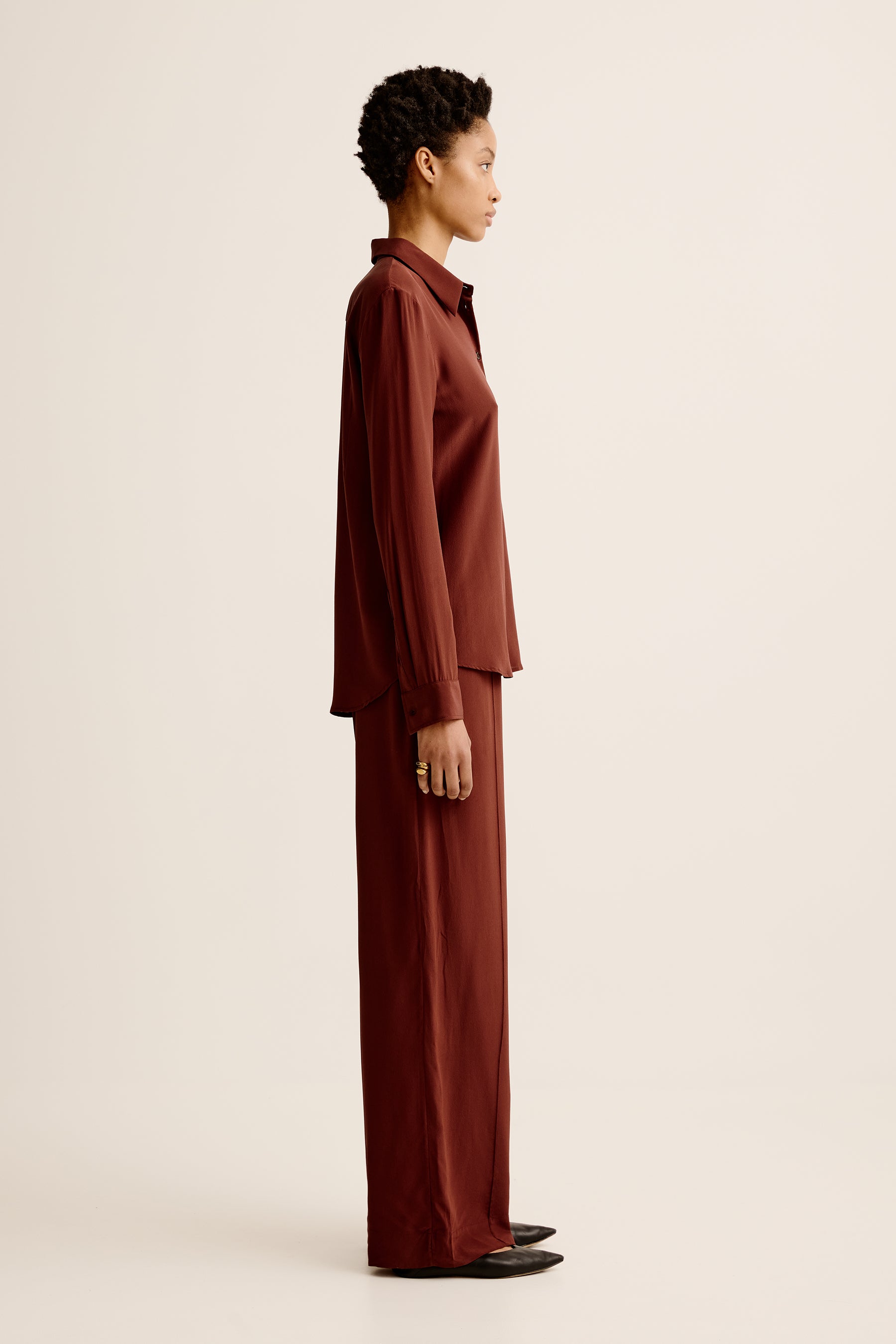 Lilla Silk Shirt - Java