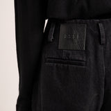 Meki Cocoon Jeans - Washed Black