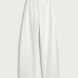 Meki Cocoon Jeans - Ecru