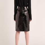 Nix Leather Skirt