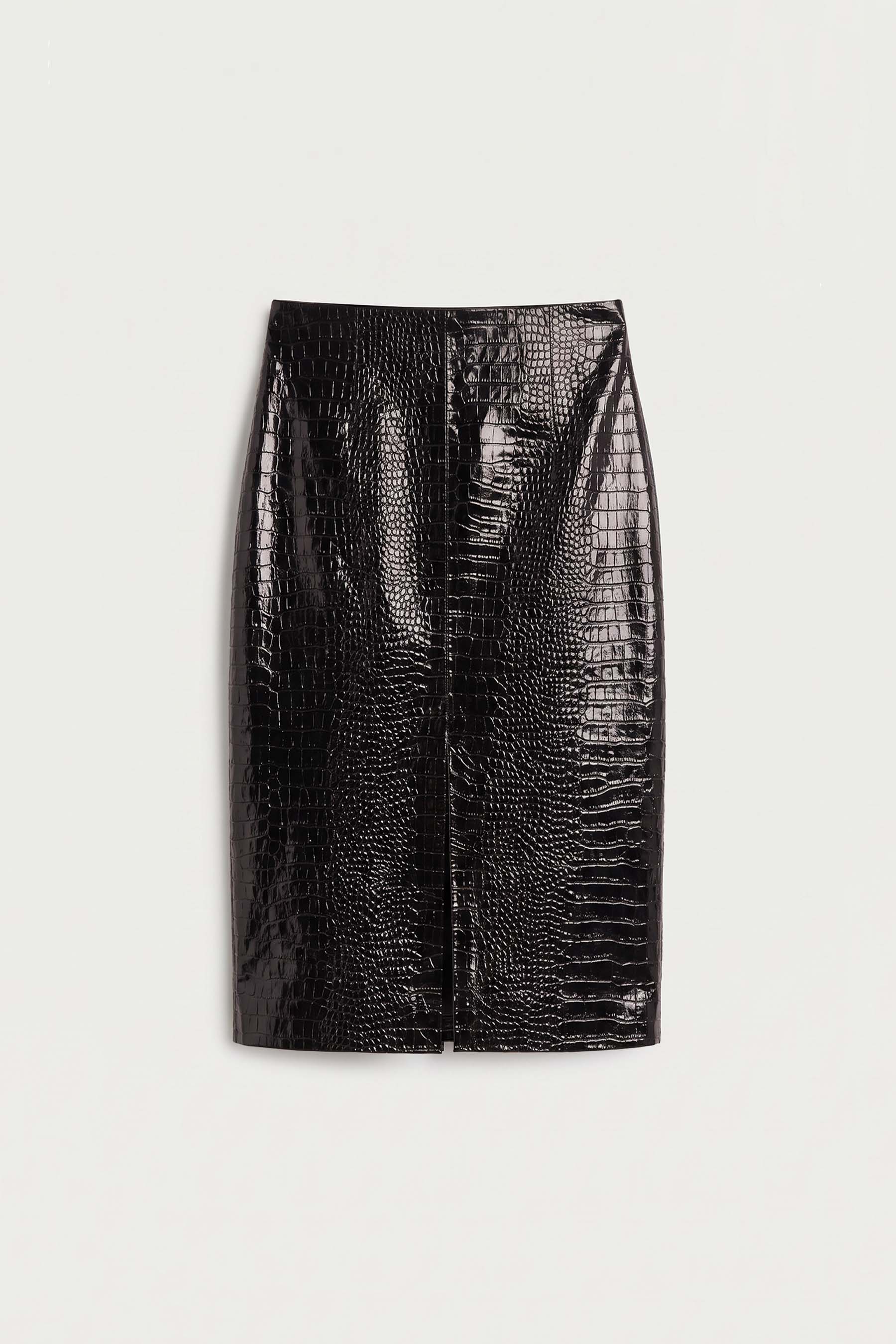Nix Leather Skirt