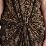 Solina Cape Dress - Python