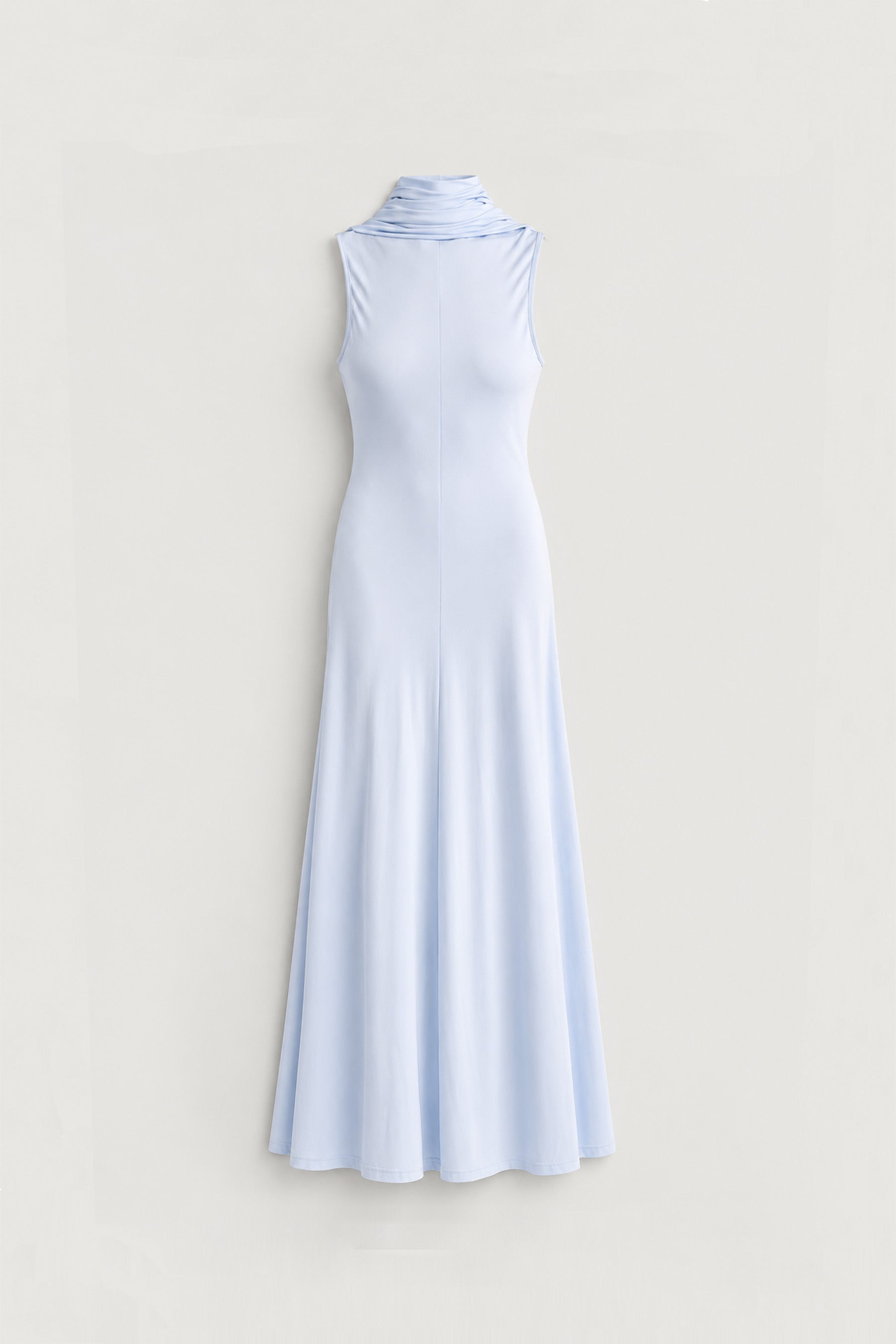 Solina Cowl Dress - Sky