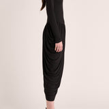 Solina Sleeved Dress - Black