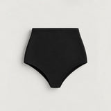 Knit High Waisted Brief - Black