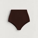 Knit High Waisted Brief - Light Java