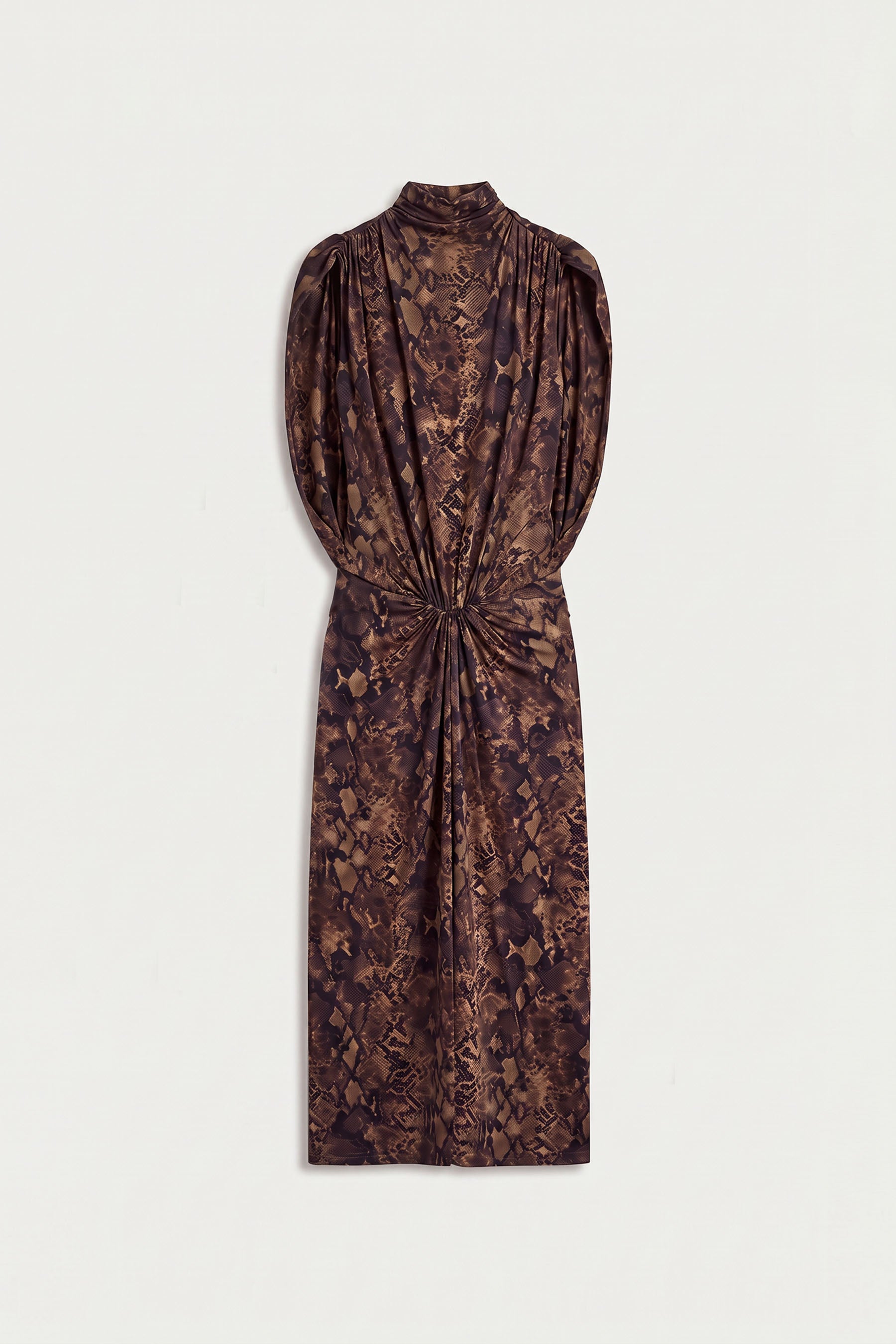 Solina Cape Dress - Python