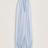 Solina Halter Dress - Sky