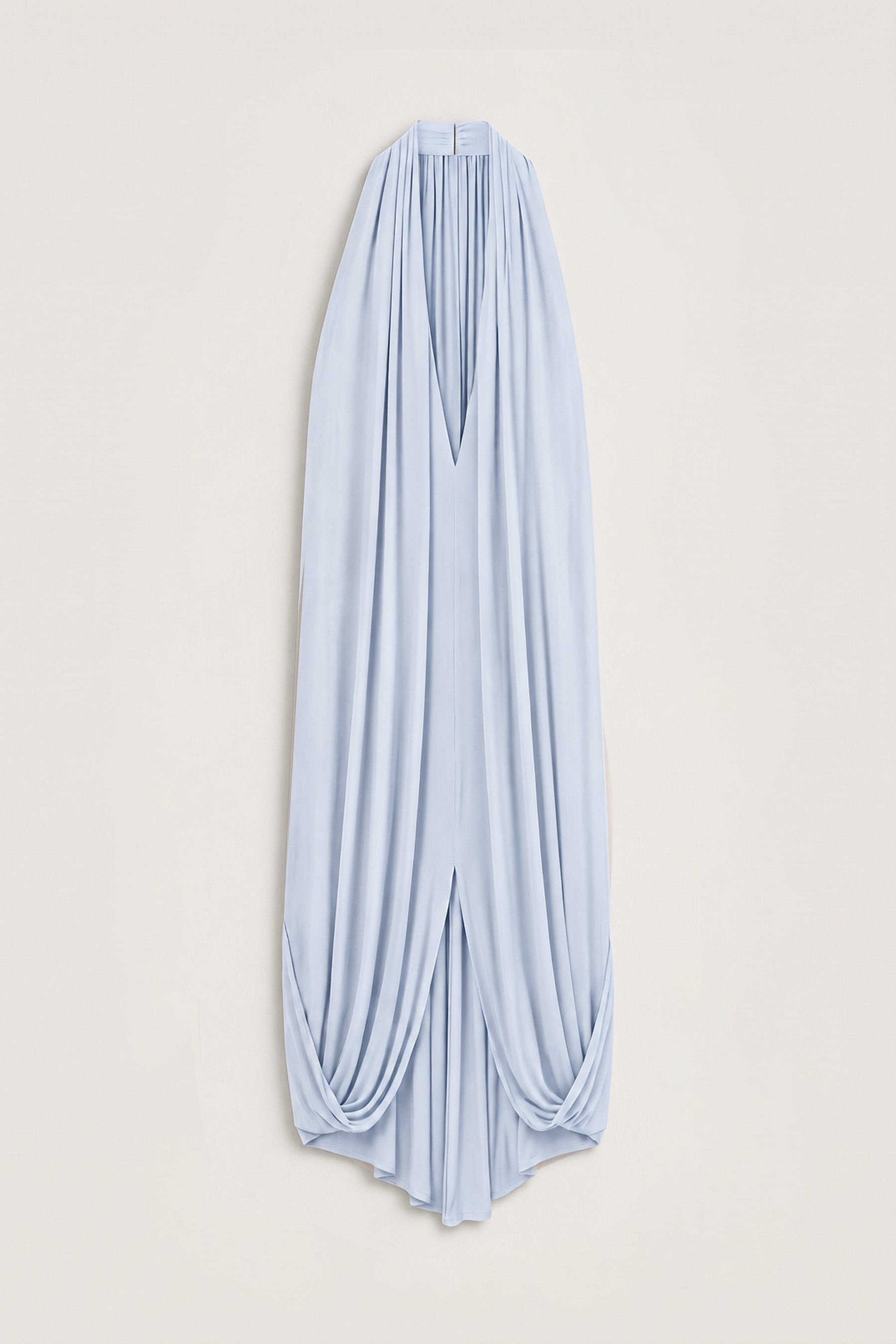 Solina Halter Dress - Sky
