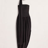 Solina Strapless Dress - Black