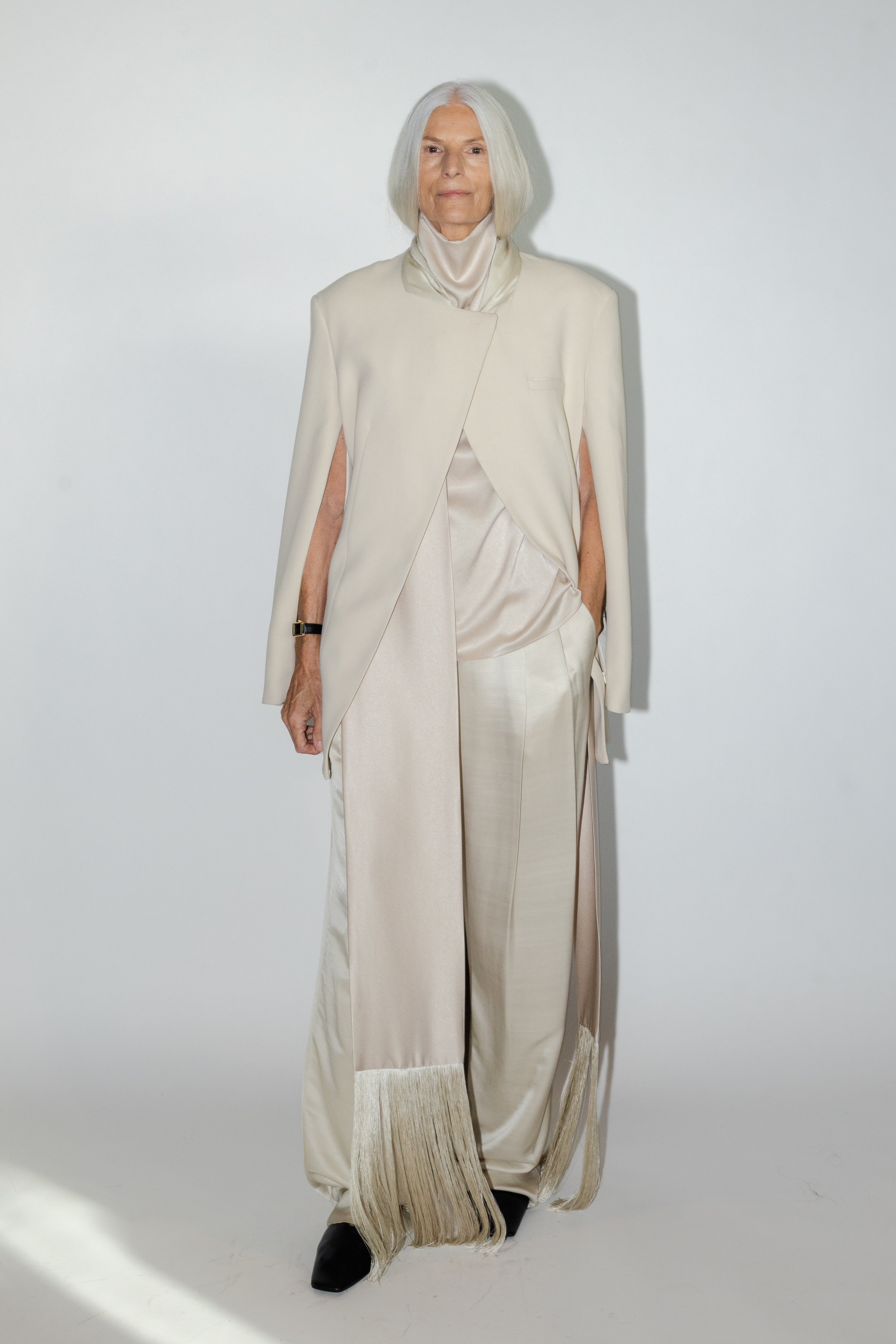 Portia Duo Blazer - Oyster