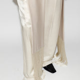 Cartia Fringe Scarf - Oyster