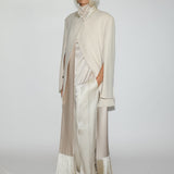 Cartia Fringe Scarf - Oyster