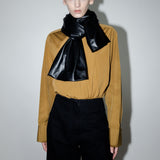 Lume Scarf Shirt - Olive Brass