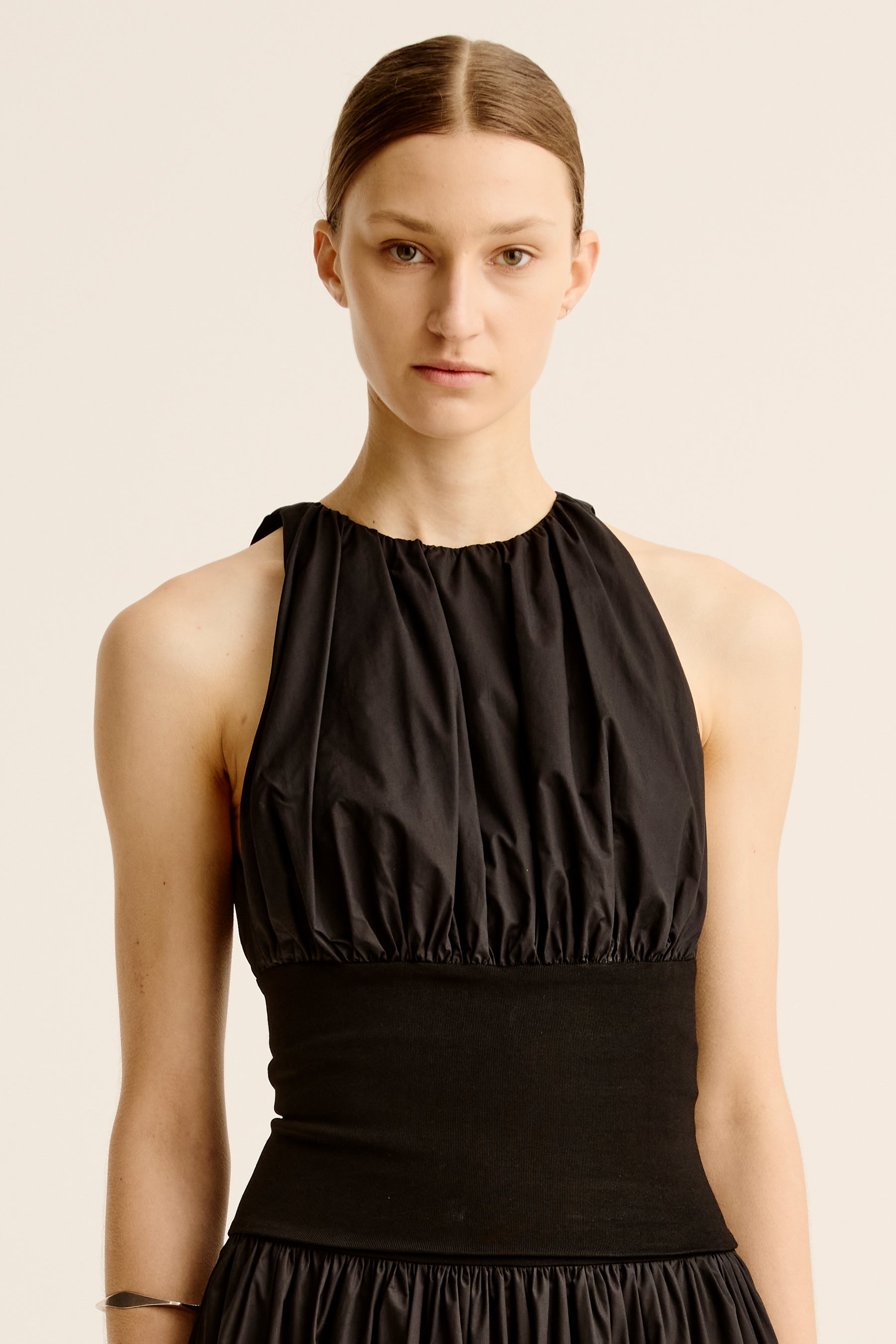 Cotton Rib Tank Top - Black – Esse Studios