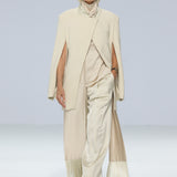 Cartia Fringe Scarf - Oyster