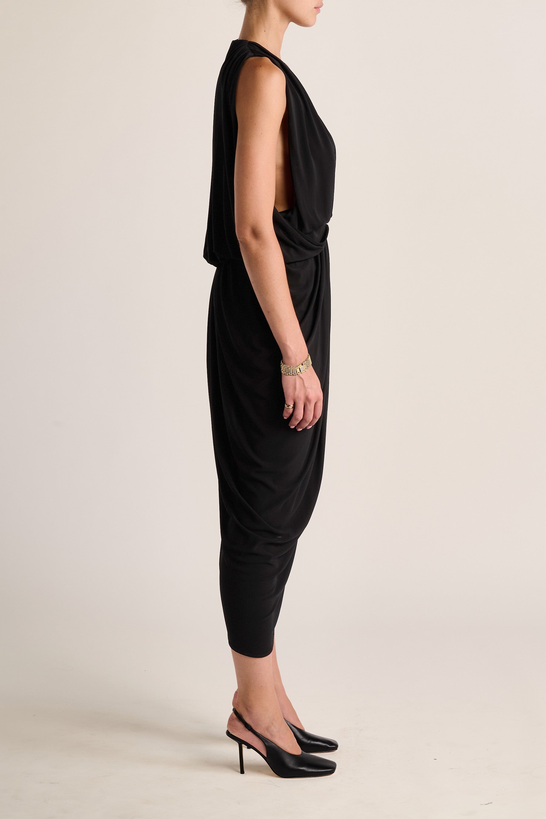 Solina Cape Top - Black