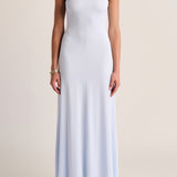 Solina Cowl Dress - Sky