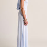 Solina Cowl Dress - Sky