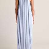 Solina Halter Dress - Sky