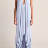 Solina Halter Dress - Sky